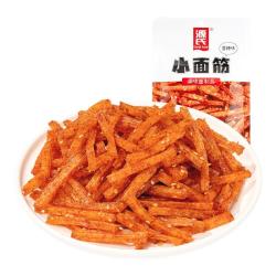 源氏 辣条 辣片麻辣解馋零食小吃儿时怀旧豆干手撕素肉大豆筋 源氏小面筋50g
