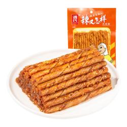 源氏 辣条 辣片麻辣解馋零食小吃儿时怀旧豆干手撕素肉大豆筋 源氏大豆筋70g