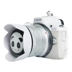 佳能 EOS R50 APS-C画幅 微单相机 白色 RF-S18-45mm F4.5-6.3 IS STM 单头套机