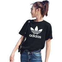 adidas 阿迪达斯 三叶草短袖T恤女装运动透气舒适休闲 CV9888 32.0码