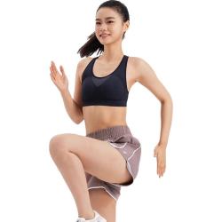 迪卡侬 5513011 中强度透气Y字背 粉色 L 运动内衣