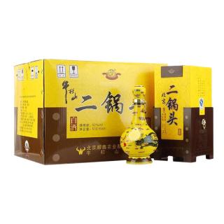 牛栏山 经典二锅头 52%vol 清香型白酒 500ml*6瓶