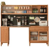 YESWOOD 源氏木语 樱韵系列 Y102Q02180T 实木三门餐边柜 木本色 180*45*85cm