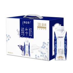 特仑苏 蒙牛特仑苏纯牛奶250ml*10盒 3.8g乳蛋白/100ml 精美送礼盒装送礼礼盒