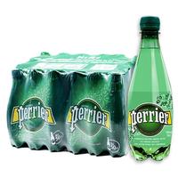 perrier 巴黎水 充气天然矿泉水 原味 500ml*24瓶