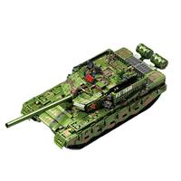 SEMBO BLOCK 森宝积木 军事系列 705021 遥控99A式主战坦克 1:18