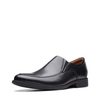 Clarks 男式 缓冲 whiddon step 26152916 乐福鞋-皮鞋-平底鞋 Whiddon Step Black Leather 9.5 Wide