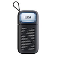 绿巨能（llano）Type-c读卡器4.0多功能内存卡收纳盒 USB3.2高速传输SD/TF手机电脑相机读取多合一闪存卡盒 黑色