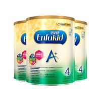 MeadJohnson Nutrition美赞臣（MeadJohnson）港版 安儿宝A+婴幼儿配方奶粉850g原装进口 4段3罐装 效期24年11月左右