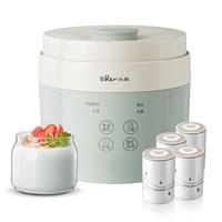 小熊（Bear）酸奶机 家用全自动希腊酸奶奶酪米酒机酸奶发酵菌玻璃内胆陶瓷分杯 SNJ-C10V3