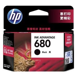 惠普 680 F6V27AA 墨盒 黑色 单个装