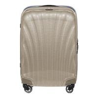 新秀丽(Samsonite)行李箱20英寸拉杆箱贝壳箱旅行箱V22深蓝色密码登机箱 品牌授权