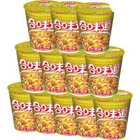 日清食品 NISSIN日清 合味道 虾仁风味74g*12杯整箱装 速食方便泡面早餐面