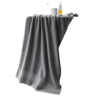 SANLI 7A抗菌新疆棉酒店浴巾纯棉100%加大加厚吸水男士女成人裹巾 深灰