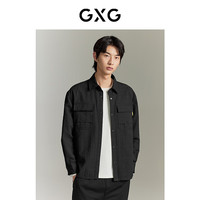 GXG男装 商场同款 肌理感工装风口袋衬衫外套 GEX10314673