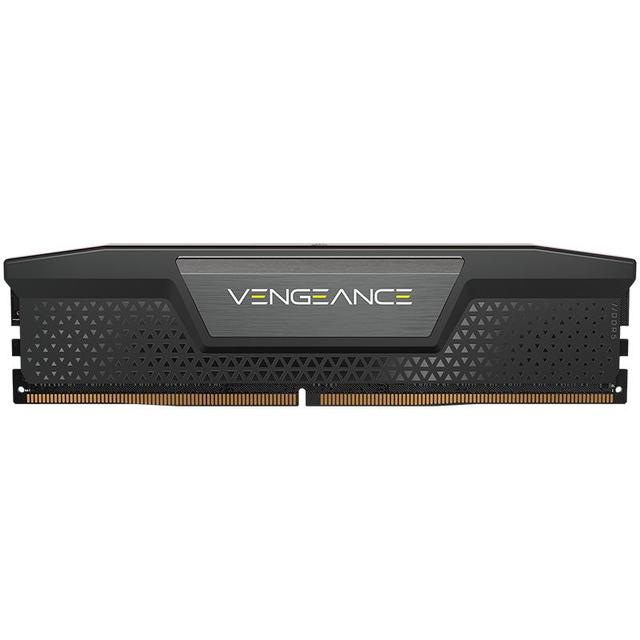 美商海盗船 复仇者系列 DDR5 5200MHz 台式机内存 马甲条 黑色