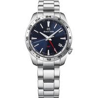 Grand Seiko 冠蓝狮 GrandSeiko冠蓝狮gs石英GMT运动男表 蓝盘SBGN029G