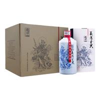 肆拾玖坊 义薄云天 53%vol 酱香型白酒 500ml*6瓶 整箱装