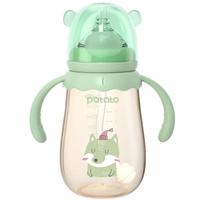 potato 小土豆 PPSU奶瓶 小熊体验版 300ml 艾青绿