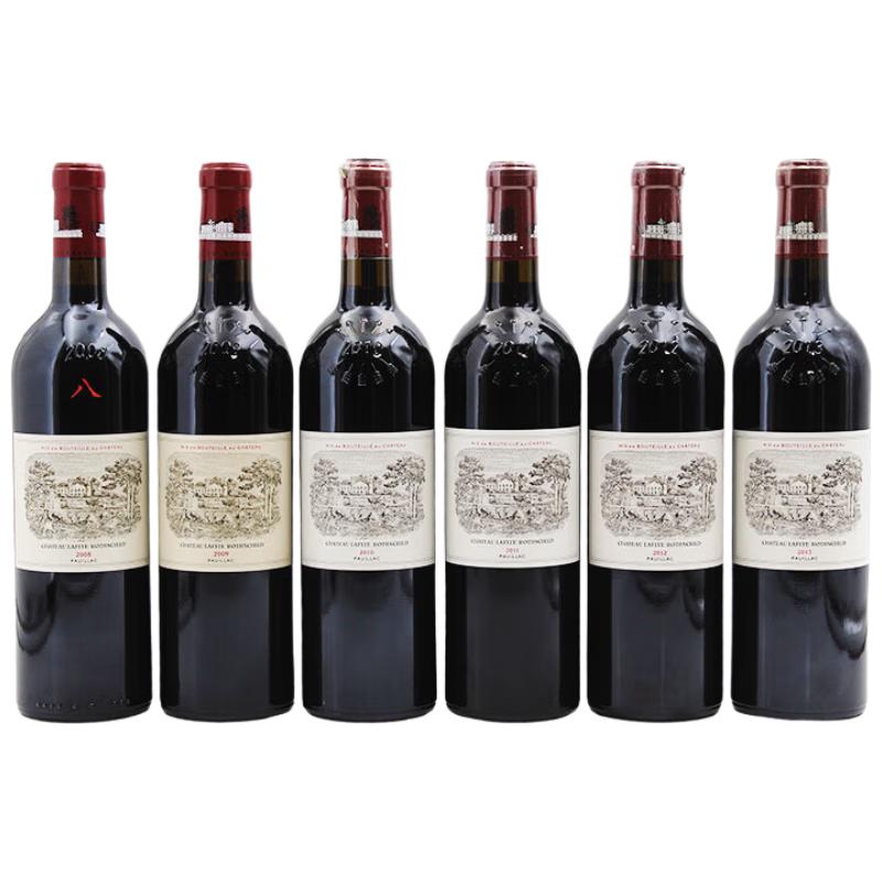 凯洛酒庄 CARO拉菲古堡2008-2013垂直年份套装 LAFITE
