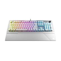 ROCCAT 冰豹 瓦肯 VULCAN 122 104键 有线机械键盘 银白色 冰豹泰坦茶轴
