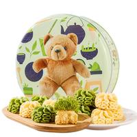 东望洋 双花曲奇 2口味 320g 礼盒装（黄油+抹茶）