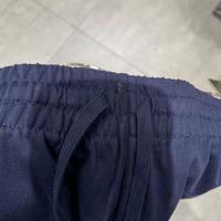 阿迪达斯 (adidas)短裤男裤2025夏季新款运动裤针织裤透气舒适宽松休闲裤五分裤 GK9989水墨蓝70%棉 2XL