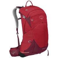 OSPREY 云层24L登山包 男款旅行徒步双肩包 户外运动多功能背包 红色