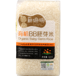 苏嫲嫲 SoMaMa 有机BB胚芽米 500g