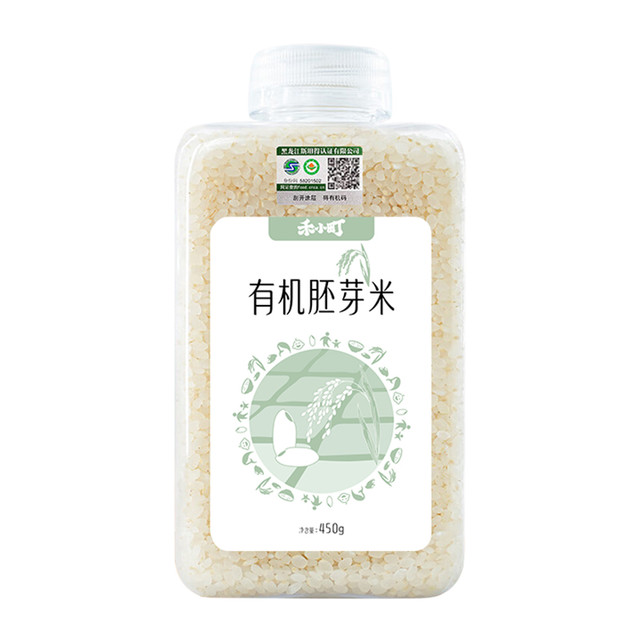 禾小町 五常有机胚芽米东北一级新米宝宝辅食大米杂粮营养粥