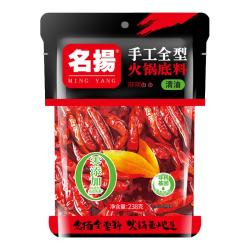 名扬 清油火锅底料238g买5包送2包香辣烤鱼料