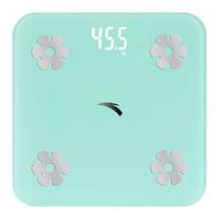ANTA安踏体脂秤 智能电子秤人体体重秤 称重秤脂肪秤男女减肥用 高精度蓝牙款家用 【专业4电极体脂秤】智能电池款