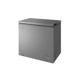 美的 一级能效 冷柜  钛钢灰 200L