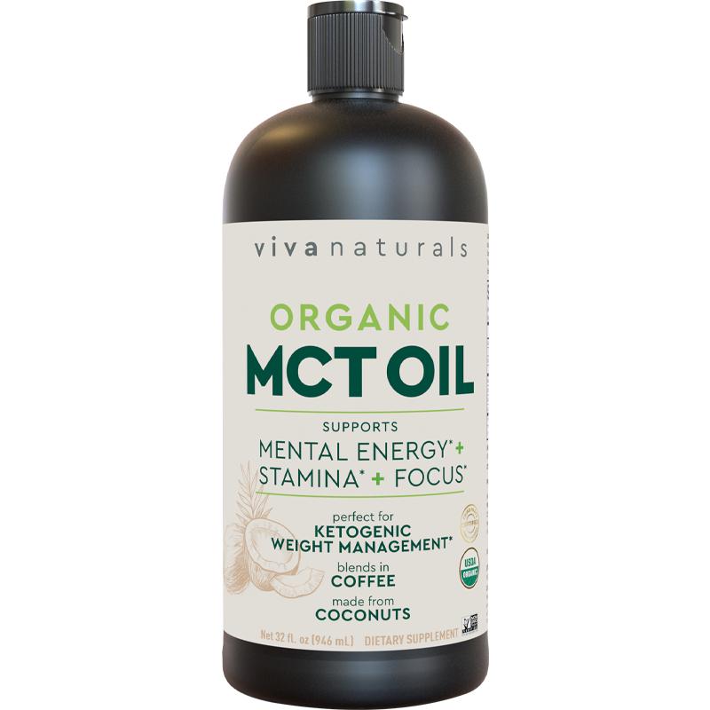 Viva防弹咖啡946ml有机MCT油中链甘油三酯椰子油生酮