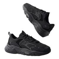 FILA 斐乐 Heritage Running系列 MARS II 男子跑鞋 F12M141116F-BK 黑色 41