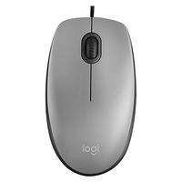 logitech 罗技 M111 有线鼠标 1000DPI 灰色
