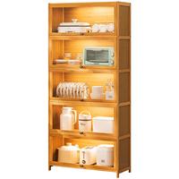 MU MA REN 木马人 餐边柜 透明翻门 三层80cm长