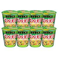 日清食品 NISSIN日清 BIG大杯合味道杯面 泡面 方便面整箱 速食 桶面即食面宵夜 猪骨浓汤8杯
