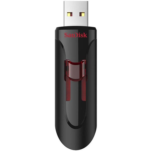 闪迪 酷系列 酷悠 CZ600 USB 3.0 U盘 黑色 128GB USB