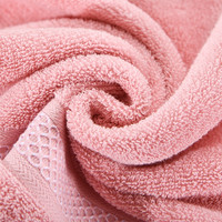 LOFTEX/亚光洗脸纯棉吸水速干毛巾家用女全棉洗澡不掉毛面巾柔软 浅灰色+白色