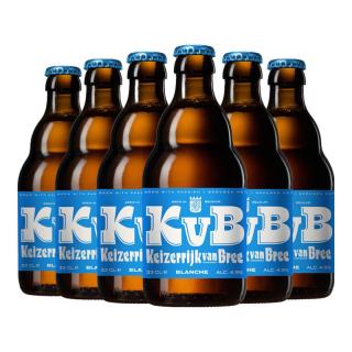 布雷帝国 白啤酒 330ml*6瓶 4.5%vol