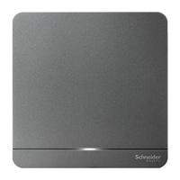 Schneider Electric 施耐德电气 AvatarOn绎尚系列 一开单控开关 荧光灰 LED款