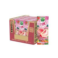 可果美（KAGOME） 果蔬汁野菜生活季节白桃味果汁蔬菜汁195ml*12盒