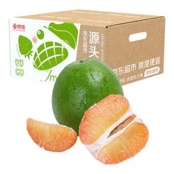 京觅 翡翠柚 红心柚子 单果2.2斤+ 4粒装