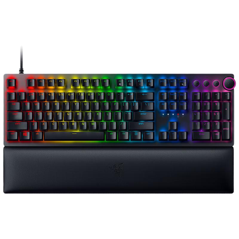  RAZER/雷蛇 光轴静音 电竞机械键盘 腕托  段落光轴 RGB