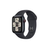 Apple 苹果 Watch SE 2023款 智能手表 GPS+蜂窝版 40mm 午夜色 橡胶表带 S/M