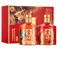 88VIP：舍得 中国神话人物之盘古后羿52度500ml*2瓶礼盒装