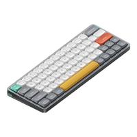 NuPhy 客制化矮轴 机械键盘  离子白 红轴 RGB