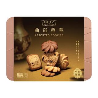 美心（Meixin）曲奇荟萃饼干礼盒244g 香港烘焙曲奇饼干下午茶
