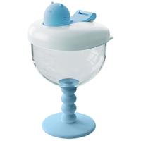 葆氏儿童高脚杯学饮杯鸭嘴宝宝喝水家用牛奶杯直饮果汁酒杯式奶瓶